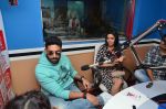 Abhishek Bachchan, Asin Thottumkal and Umesh Shukla at Radio Mirchi studio for promotion of their film All is well in Lower Parel on 20th july 2015